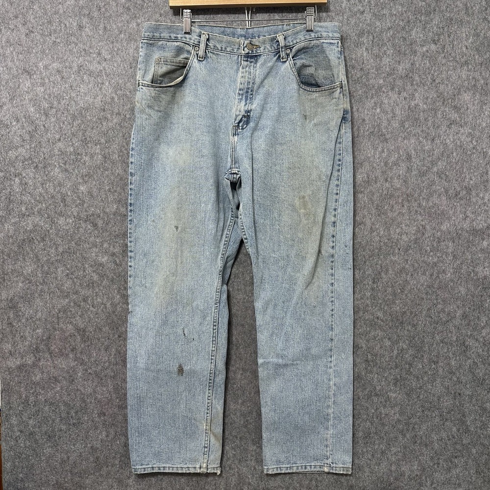 Vintage Wrangler Relaxed Fit Jeans‎ 36x30 Blue Denim Y2K Baggy Workwear
